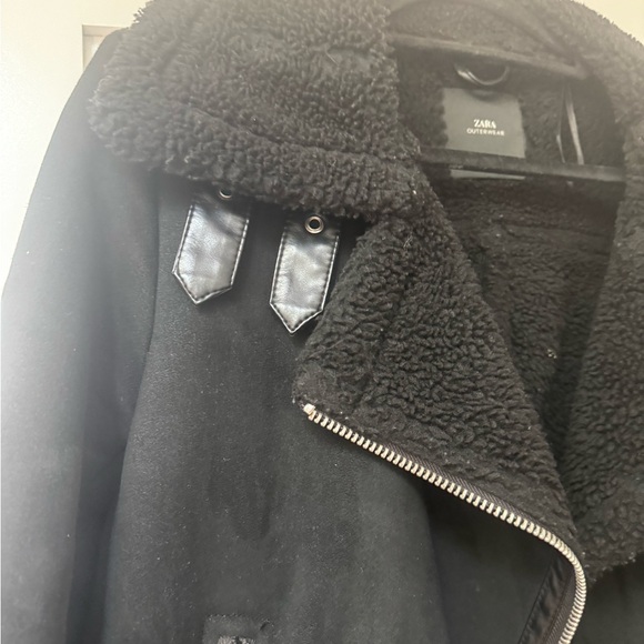 Zara Cozy Teddy Jacket - Picture 2 of 5